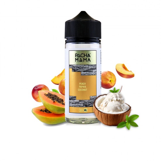 Pacha Mama Flavor Base Peach Papaya Coconut Cream 30ml to 120ml