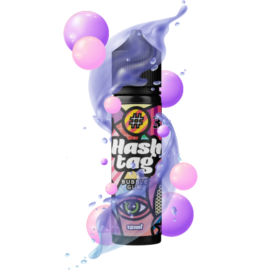 Hashtag Flavor Base Bubblegum 12ml to 60ml