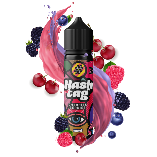 Hashtag Flavor Base Cherries Berries 12ml to 60ml